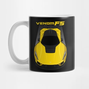 Hennessey Venom F5 - Yellow Mug